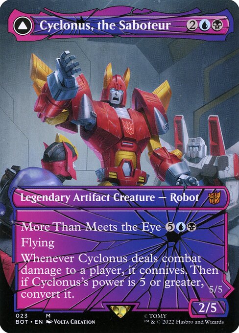 Cyclonus, the Saboteur